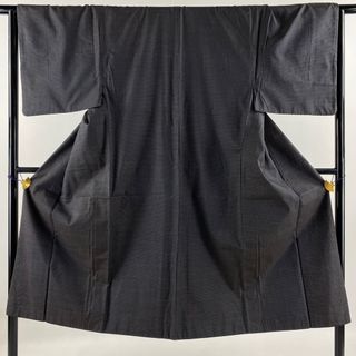 男着物 身丈135.5cm 裄丈64.5cm 正絹 秀品 【中古】(着物)