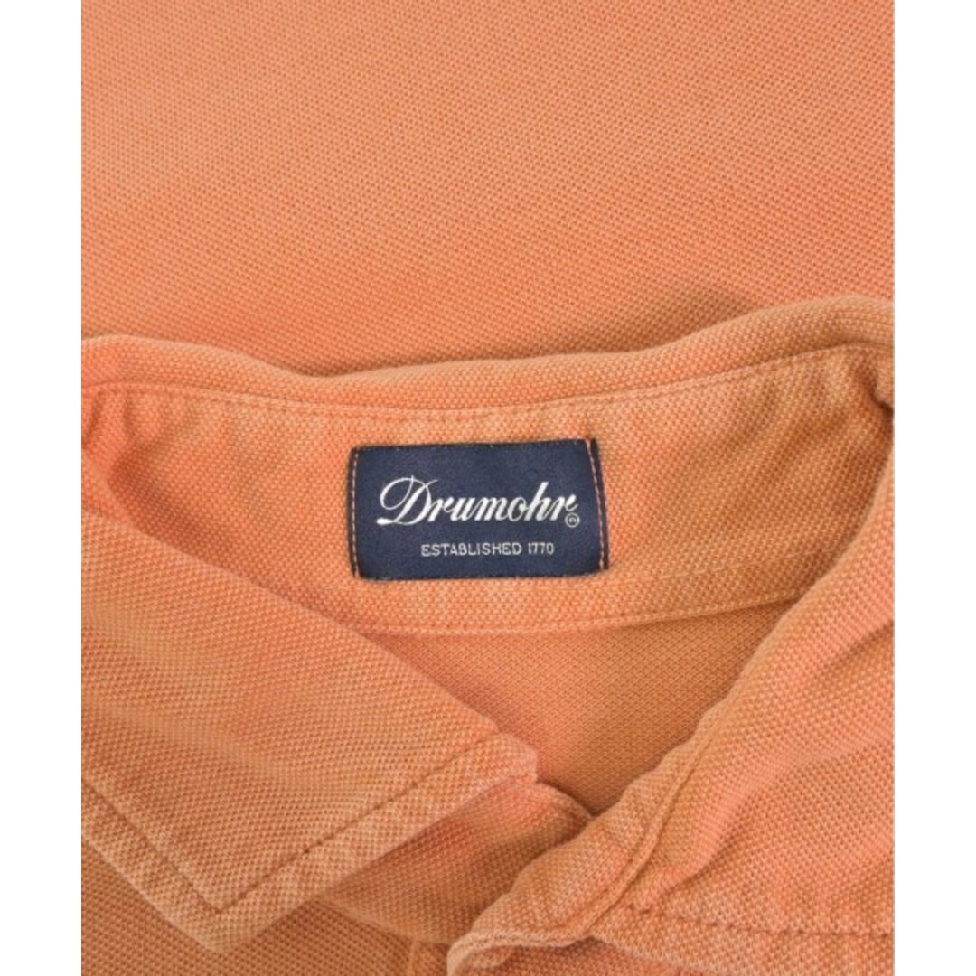 Drumohr(ドルモア)のDrumohr ドルモア ポロシャツ S オレンジ 【古着】【中古】 メンズのトップス(ポロシャツ)の商品写真