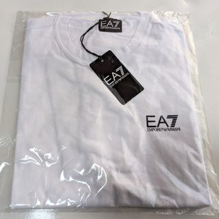 エンポリオアルマーニイーエーセブン(EMPORIO ARMANI EA7)のエンポリオ アルマーニ EA7 Logo Series Tシャツ プリント 白S(Tシャツ/カットソー(半袖/袖なし))