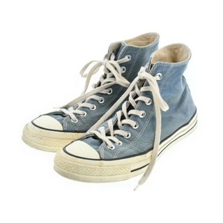 コンバース(CONVERSE)のCONVERSE コンバース スニーカー 26.5cm 水色 【古着】【中古】(スニーカー)