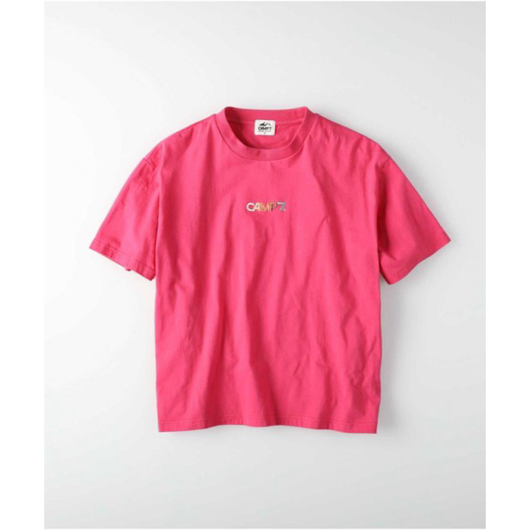 Right-on(ライトオン)のCAMP7  刺繍ロゴTシャツ レディースのトップス(Tシャツ(半袖/袖なし))の商品写真