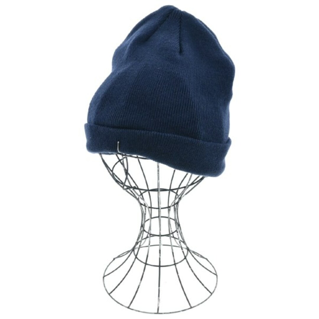 CAHLUMN カウラム ニットキャップ・ビーニー - 紺 【古着】【中古】 メンズの帽子(ニット帽/ビーニー)の商品写真