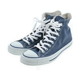 コンバース(CONVERSE)のCONVERSE コンバース スニーカー 27cm ブルーグレー 【古着】【中古】(スニーカー)