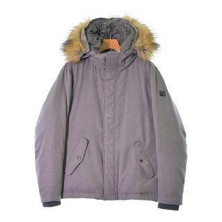 ヒューゴボス(HUGO BOSS)のHUGO BOSS ダウンジャケット/ダウンベスト 48(L位) グレー 【古着】【中古】(ダウンジャケット)