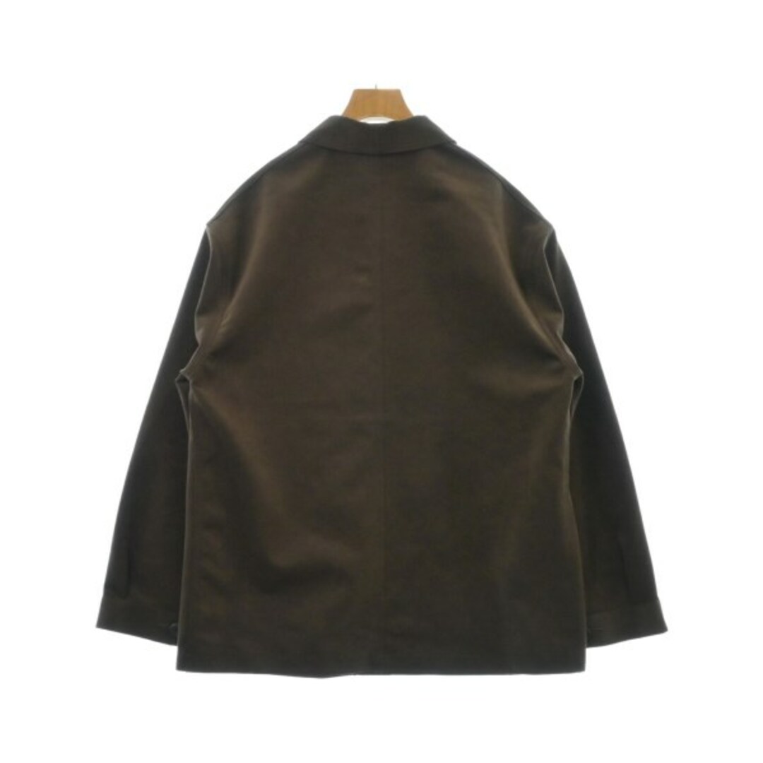 BOUCLE 　 カジュアルジャケット 1(S位) 茶 【古着】【中古】 メンズのジャケット/アウター(テーラードジャケット)の商品写真
