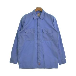 Dickies - Dickies ディッキーズ カジュアルシャツ M 水色 【古着】【中古】