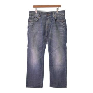 ヒューゴボス(HUGO BOSS)のHUGO BOSS デニムパンツ 35(XL位) インディゴ(デニム) 【古着】【中古】(デニム/ジーンズ)