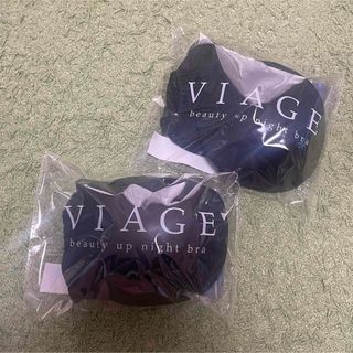 ヴィアージュ(VIAGE)の新品　Viage ヴィアージュ ナイトブラM/L  ブラック×グレー　2枚(その他)