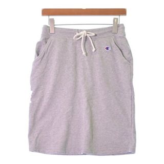 CHAMPION チャンピオン ひざ丈スカート M グレー 【古着】【中古】