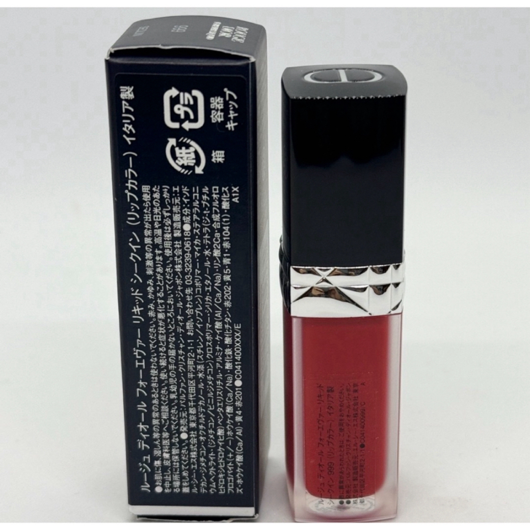 Christian Dior(クリスチャンディオール)の新品未使用 ルージュ ディオール フォーエヴァー リキッド シークイン 999 コスメ/美容のベースメイク/化粧品(口紅)の商品写真