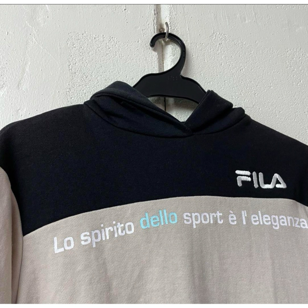 FILA(フィラ)の120センチFILAパーカートレーナー キッズ/ベビー/マタニティのキッズ服男の子用(90cm~)(Tシャツ/カットソー)の商品写真