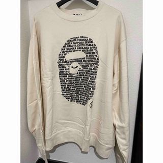 A BATHING APE - A BATHING APE JAPAN APE HEAD CREWNECK M