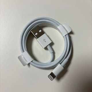 アップル(Apple)の【匿名配送】Apple純正Lightningケーブル(バッテリー/充電器)