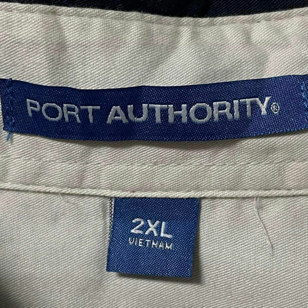 PORT USA古着 ビックサイズ長袖ワークシャツ ワッペン 2XL メンズ メンズのトップス(シャツ)の商品写真