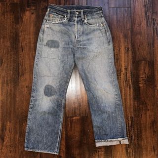 リーバイス(Levi's)のLevisリーバイス　501XX 1940年代　大戦モデル ジーンズ 25x26(デニム/ジーンズ)