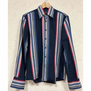 ベンシャーマン(Ben Sherman)のBen Sherman ベンシャーマン 長袖シャツ マルチストライプ Sサイズ(シャツ)