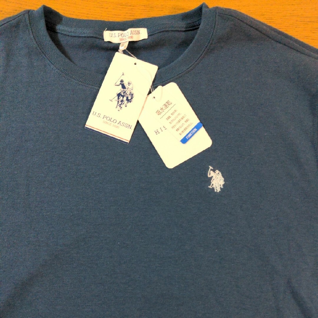 U.S. POLO ASSN.(ユーエスポロアッスン)のW☆新品☆U.S.POLO ASSN.☆半袖Ｔシャツ☆5L☆男性用☆ダークブルー メンズのトップス(Tシャツ/カットソー(半袖/袖なし))の商品写真