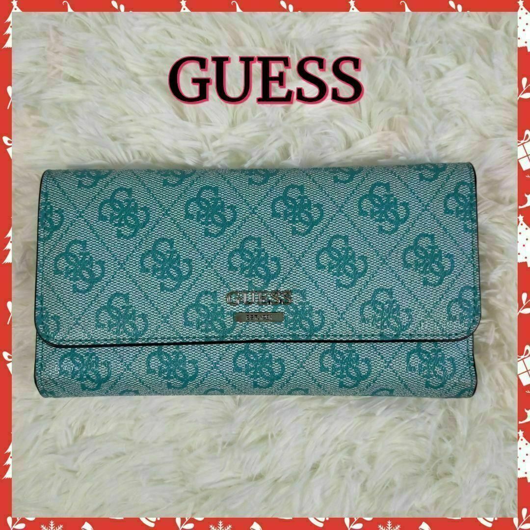 GUESS(ゲス)の【GUESS】ゲス長財布　財布　✨美品✨ レディースのファッション小物(財布)の商品写真