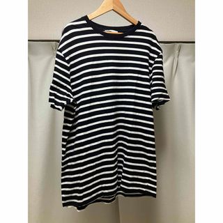 ザラ(ZARA)のZARA Tシャツ 半袖 モノクロ ボーダー 黒 白(Tシャツ(半袖/袖なし))