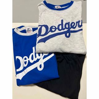 メジャーリーグベースボール(MLB)の新品 MLB LA ドジャース パジャマ 3点セット 160(パジャマ)