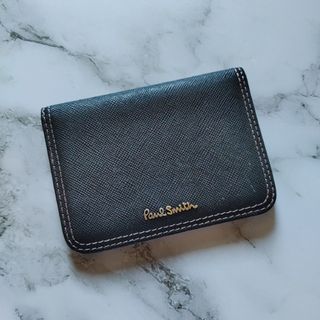 Paul Smith - ポールスミス 定期入れ パスケース クロスグレイン カードケース 名刺入れ