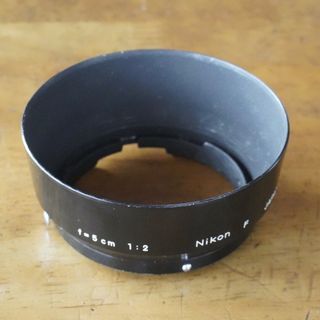 ニコン(Nikon)のNikkor 5cmF2 用 メタルフード Fマーク入り(その他)