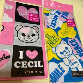 CECIL McBEE - セシルマクビー ハンカチーフ ランチクロス 新品未開封 匿名配送致します 日本製