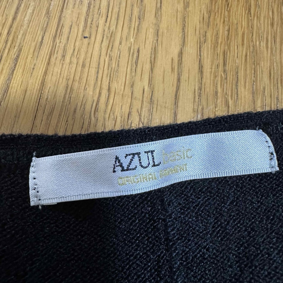 AZUL by moussy(アズールバイマウジー)の※プロフ必読【アズール】レディース 薄手 ニット カットソー XS レディースのトップス(ニット/セーター)の商品写真