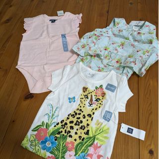 ベビーギャップ(babyGAP)の新品　babygap 3点セット90(Tシャツ/カットソー)