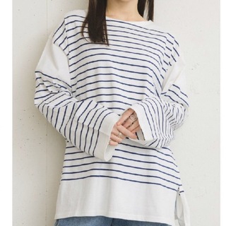 レトロガール(RETRO GIRL)のレトロガール　パネルボーダーTシャツ(Tシャツ(長袖/七分))