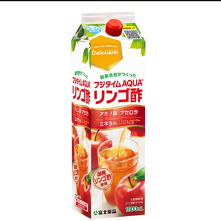 富士薬品 リンゴ酢 フジタイムAQUA 新作 4本セット(アミノ酸)