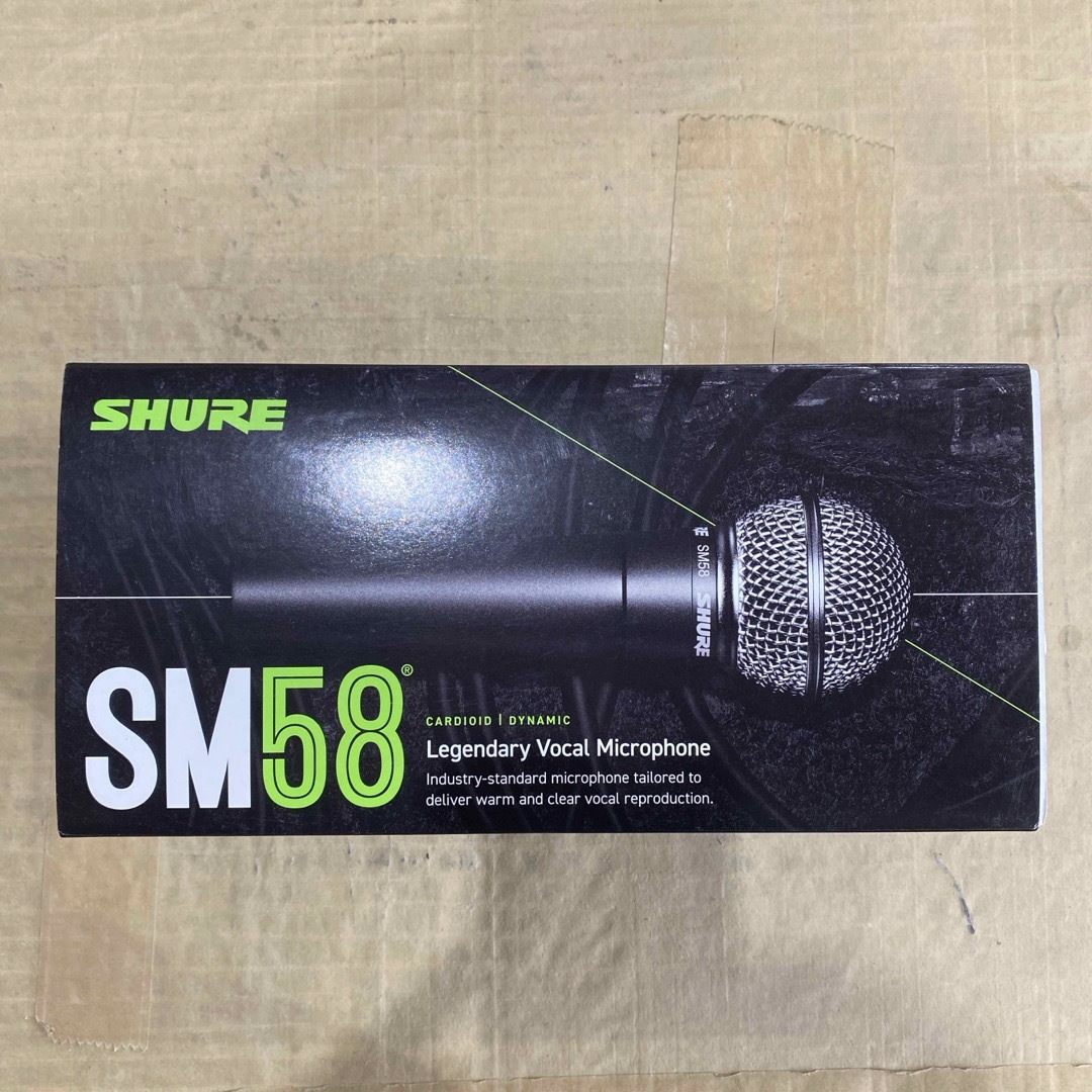 audio-technica(オーディオテクニカ)のShure SM58 Vocal Microphone  エンタメ/ホビーのエンタメ その他(その他)の商品写真