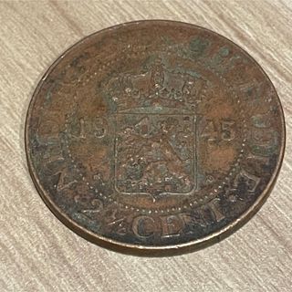 オランダ領東インド諸島 2 1/2セント 硬貨(貨幣)