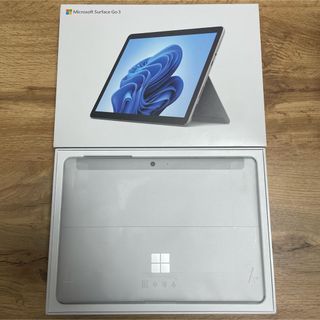 マイクロソフト(Microsoft)のMicrosoft Surface Go 3 8V7-00032 64GB 4G(ノートPC)