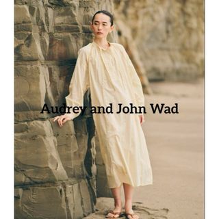 オードリーアンドジョンワッド(audrey and john wad)のオードリーアンドジョンワッド インドコットンスイッチングレースワンピース(ロングワンピース/マキシワンピース)