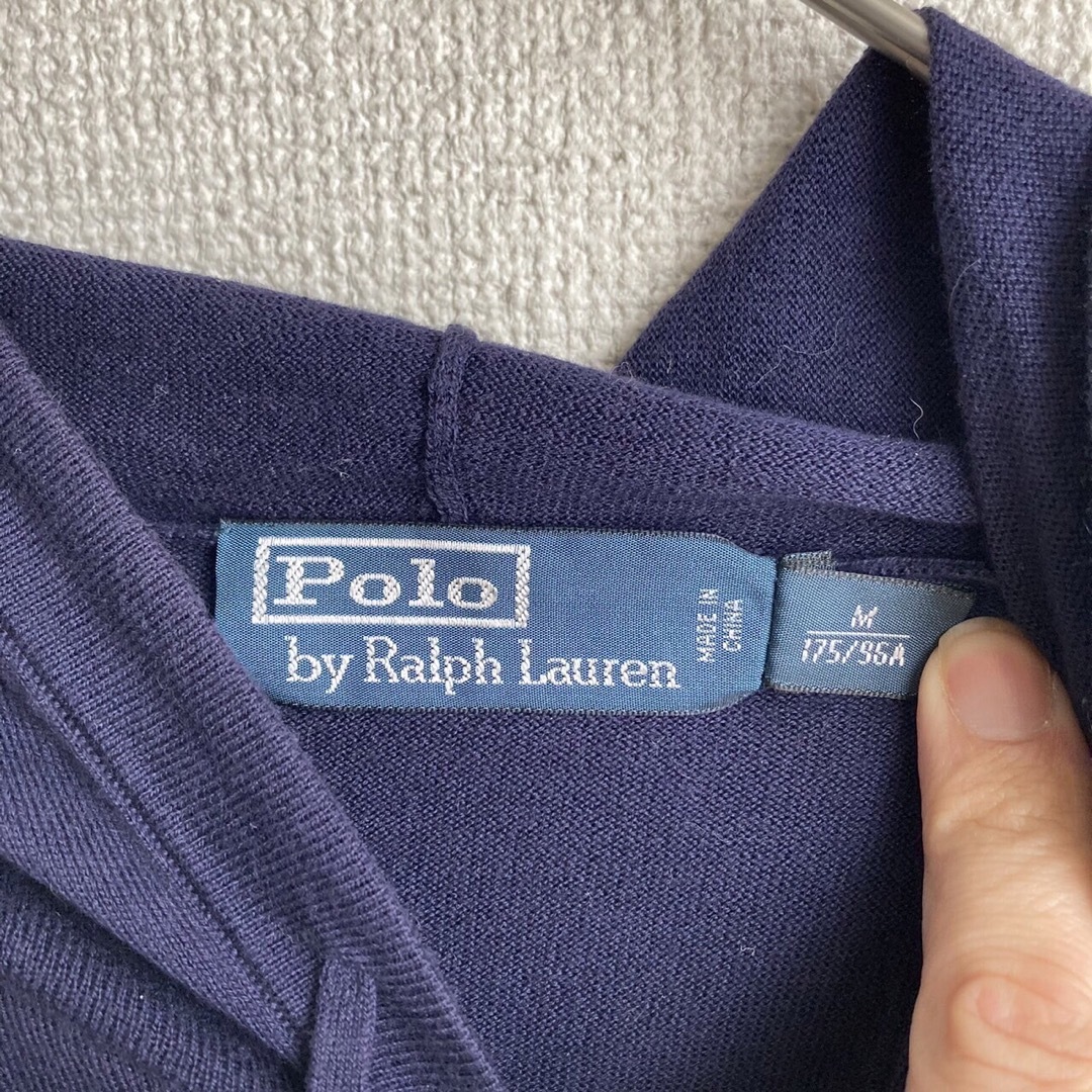 POLO RALPH LAUREN(ポロラルフローレン)のPOLO RALPHLAUREN ボーダー　コットン　ニット　セーター　Mサイズ メンズのトップス(ニット/セーター)の商品写真