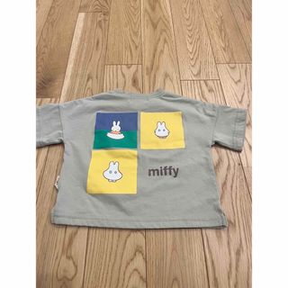 ミッフィー(miffy)の試着のみ。ミッフィー　Tシャツ　80cm(Ｔシャツ)