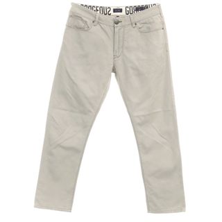 ARMANI JEANS - 【中古】アルマーニ ジーンズ ARMANI JEANS ストレッチコットン 5ポケットパンツ グレージュ系【サイズ32】【メンズ】