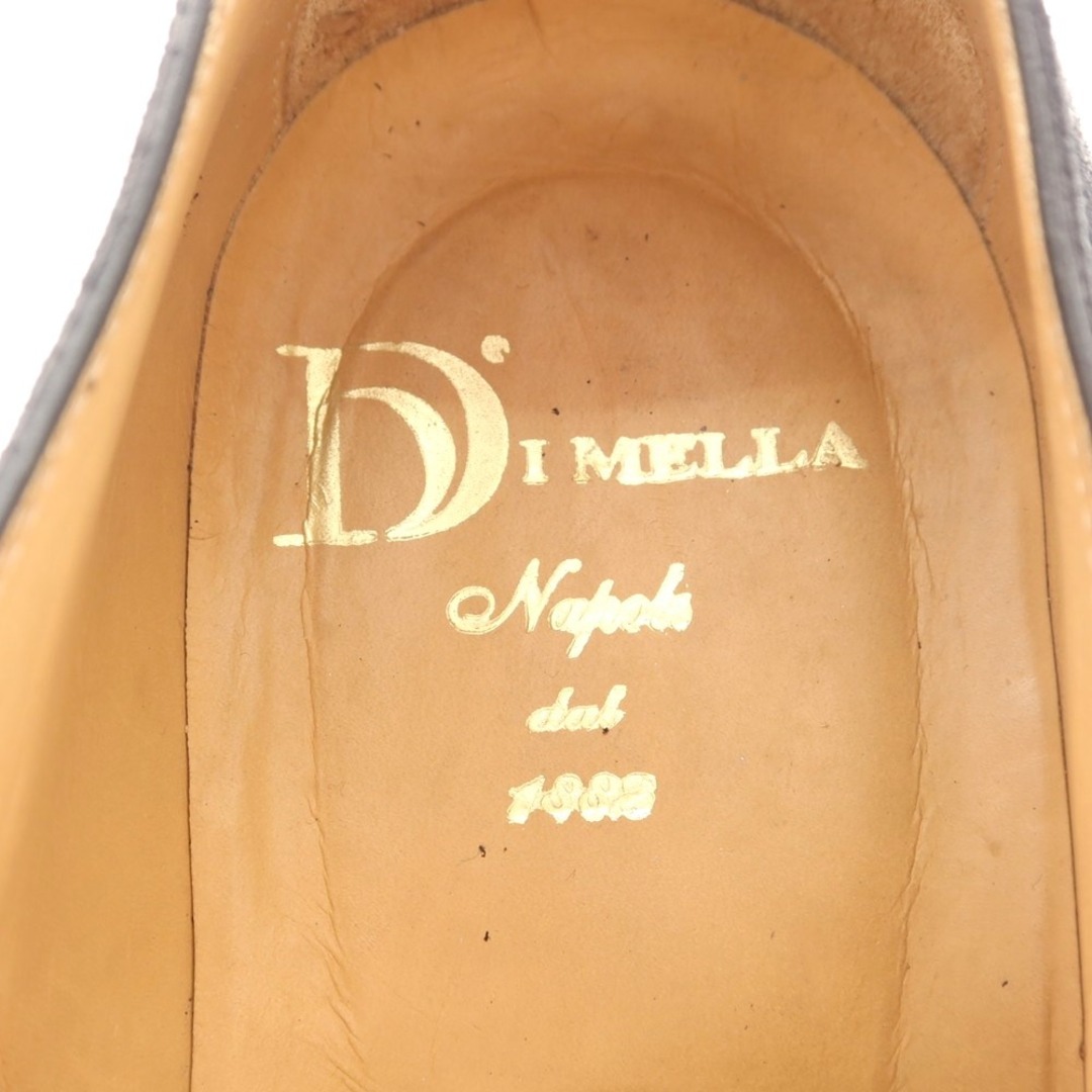 【中古】ディメッラ DI MELLA スエード ダブルモンク ドレスシューズ ブラック【サイズ8】【メンズ】 メンズの靴/シューズ(ドレス/ビジネス)の商品写真