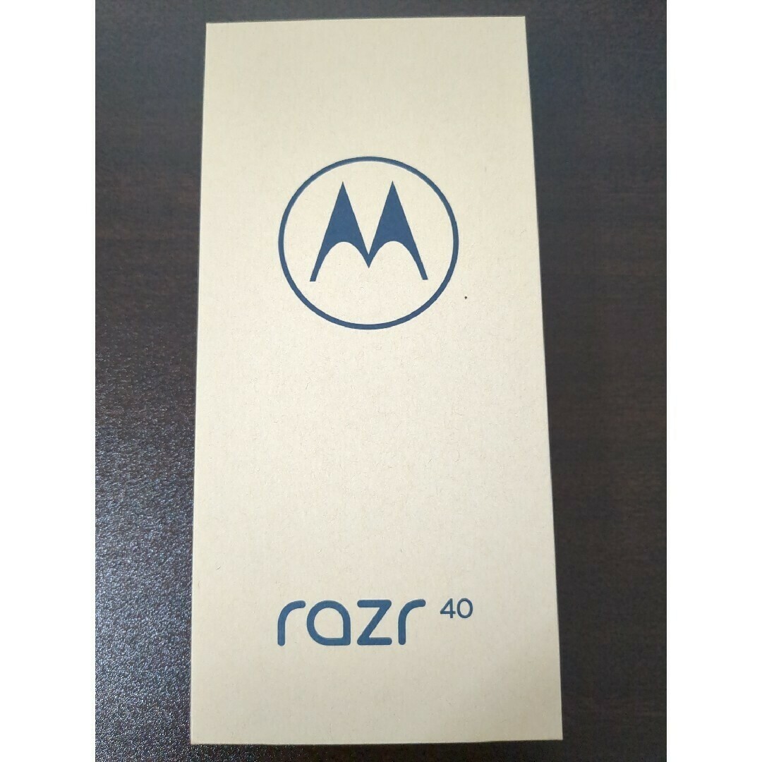 Motorola - 新品未開封 motorola razr 40 バニラクリームの通販 by