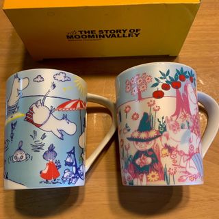 ムーミン(MOOMIN)の新品未使用　ムーミンマグカップ　2個セット(食器)