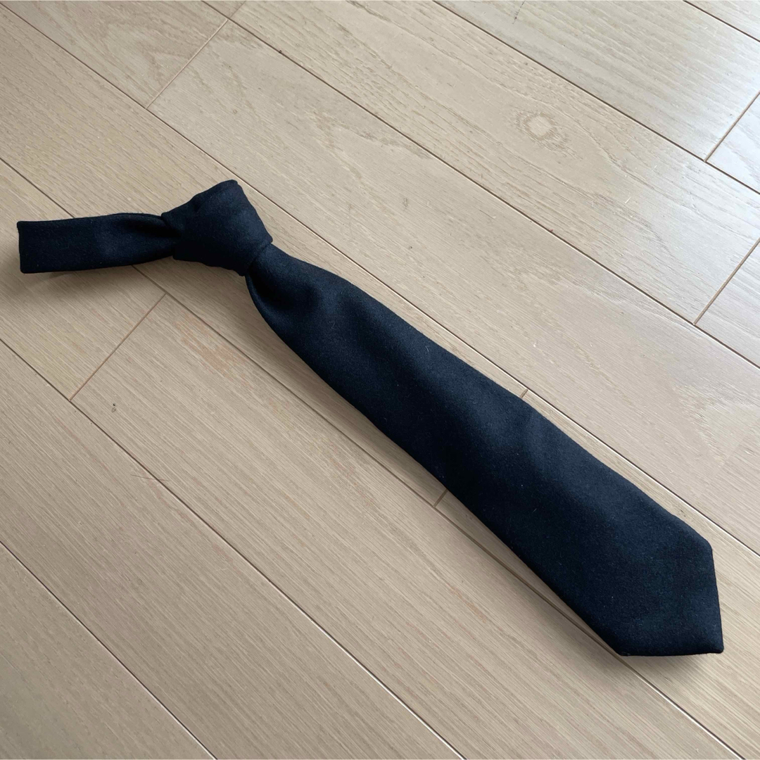 THE SUIT COMPANY(スーツカンパニー)のカノニコ社生地　ユニバーサルランゲージ　織柄ネクタイ新品　ブラック メンズのファッション小物(ネクタイ)の商品写真