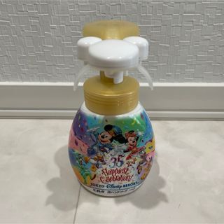 ディズニー(Disney)のミッキーシェイプの泡がでるハンドソープ容器(日用品/生活雑貨)