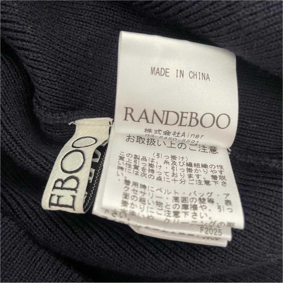 RANDEBOO(ランデブー)のRANDEBOO タートルネックニット プルオーバー レディースのトップス(ニット/セーター)の商品写真