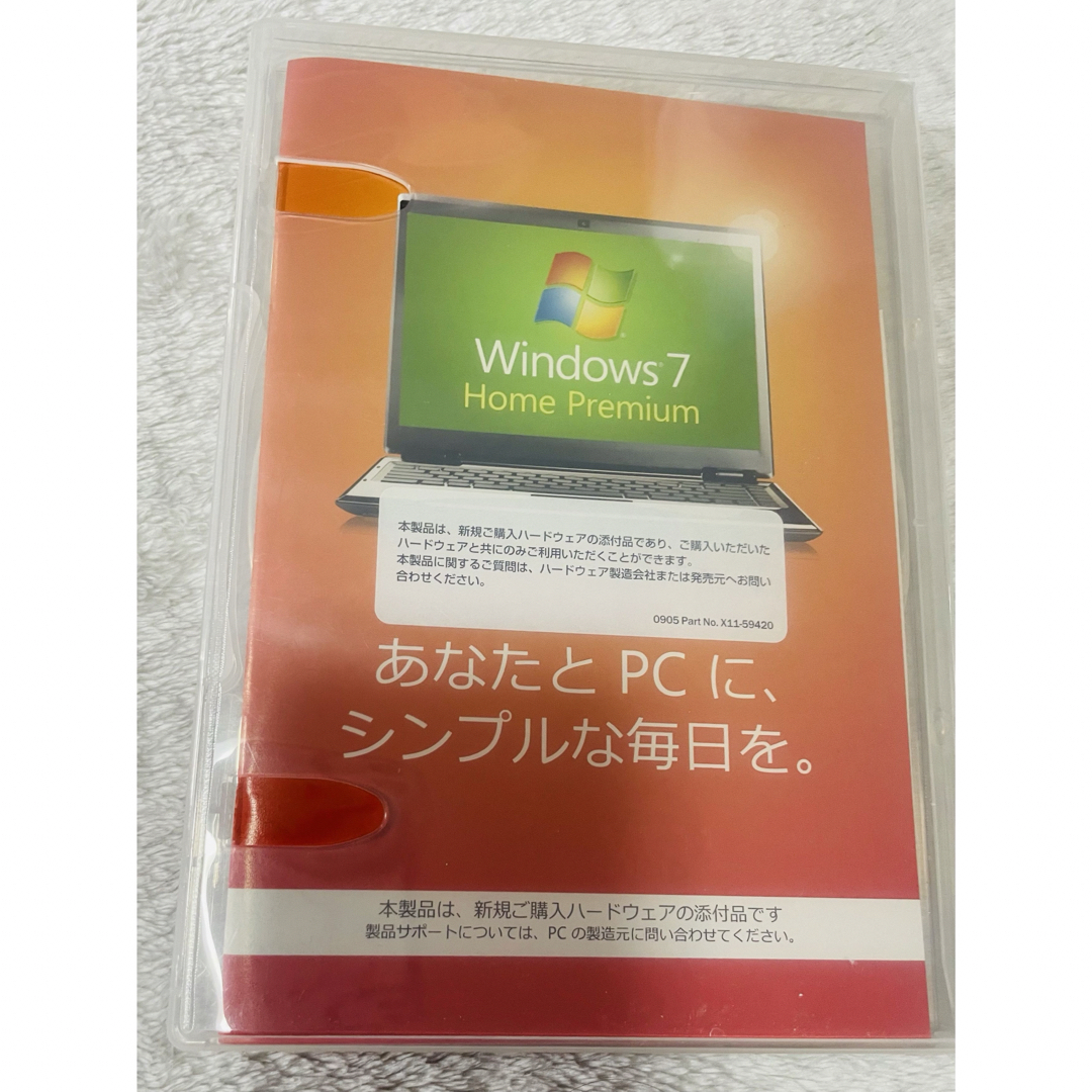 Microsoft(マイクロソフト)のWindows7 Home Premium 32bit OEM版 スマホ/家電/カメラのPC/タブレット(PC周辺機器)の商品写真