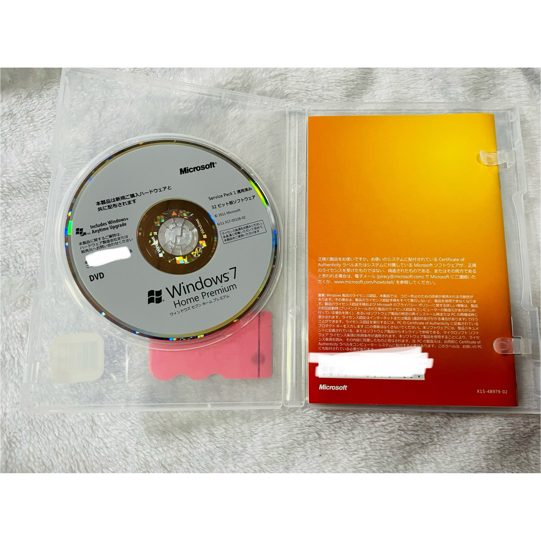 Microsoft(マイクロソフト)のWindows7 Home Premium 32bit OEM版 スマホ/家電/カメラのPC/タブレット(PC周辺機器)の商品写真