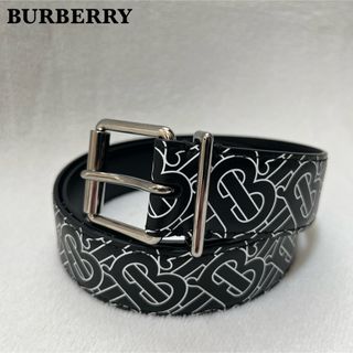 BURBERRY - 【新品】BURBERRY バーバリー TB 総柄ベルト