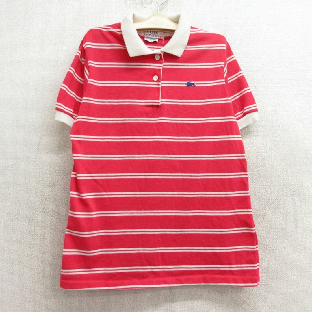 LACOSTE - 古着 ラコステ LACOSTE IZOD 半袖 ブランド ポロ LACOSTE - 古着 ラコステ LACOSTE IZOD 半袖 ブランド ポロ
