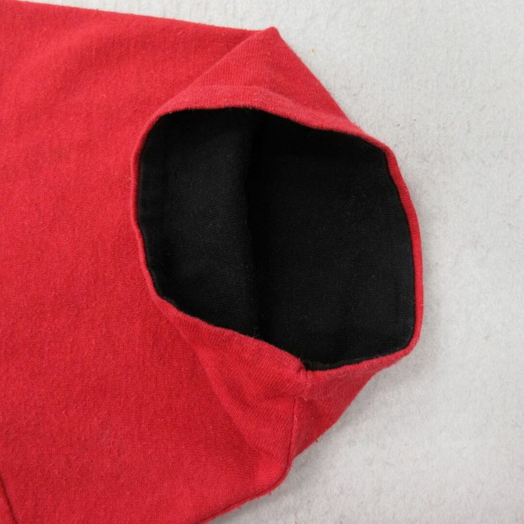 古着 半袖 ビンテージ Tシャツ キッズ ボーイズ 子供服 80年代 80s タイガー クルーネック USA製 赤 レッド 24apr17 キッズ/ベビー/マタニティのベビー服(~85cm)(シャツ/カットソー)の商品写真