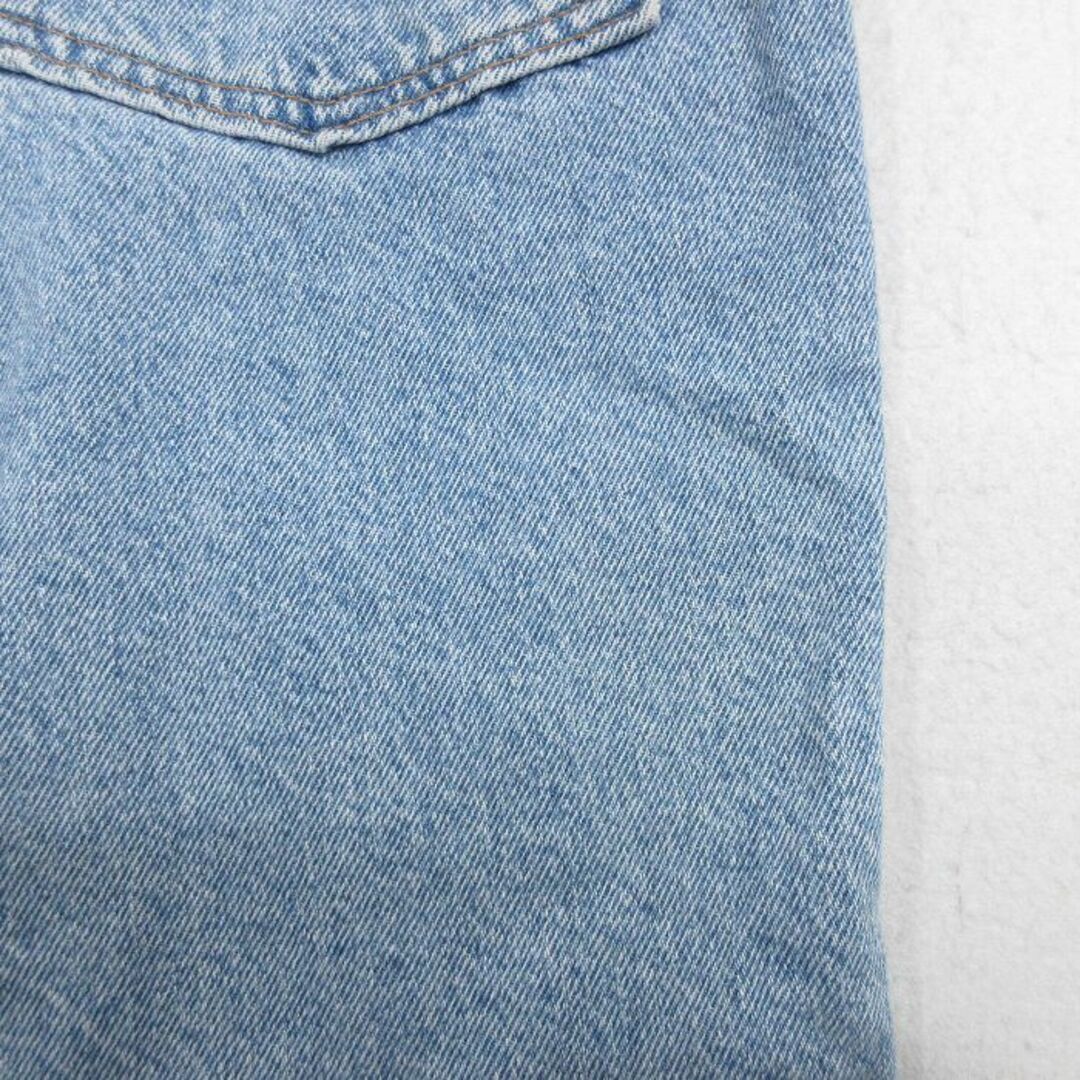 Levi's(リーバイス)のW36★古着 リーバイス Levis 505 ショート パンツ ショーツ メンズ 00年代 00s コットン 薄紺 ネイビー デニム 24apr17 中古 ボトムス 短パン ショーパン ハーフ メンズのパンツ(ワークパンツ/カーゴパンツ)の商品写真